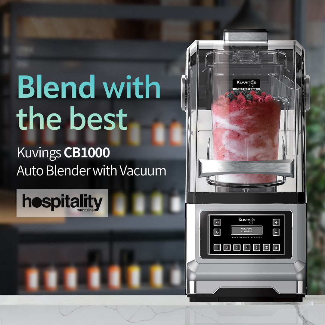Blender dengan yang terbaik: Kuvings CB1000 Auto Blender dengan Vacuum